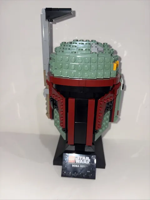 Lego Star Wars Boba Fett Helmet 75277 No Box Or Instructions