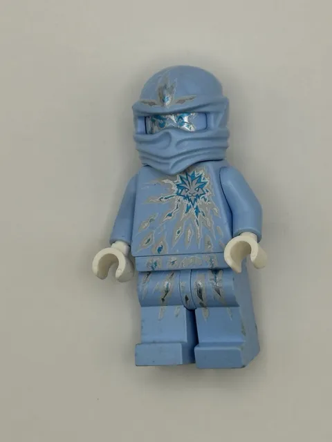 GENUINE LEGO® Ninjago NRG Zane Minifigure 9590 Njo0069 Blue Rare Authentic 