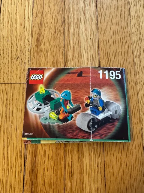 Lego Space Life on Mars Alien Encounter (1195) Instruction Booklet Only