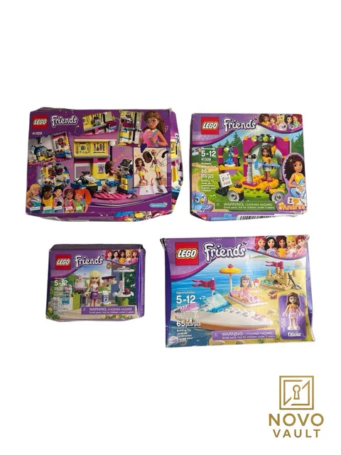 LEGO Friends, 41309 41329 3937 3930, Retired Set, Damaged Boxes, Unopened