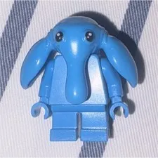 LEGO Star Wars Max Rebo Blue Minifigure Plastic Character Figure