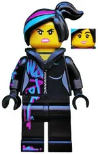 LEGO: Lucy Wyldstyle Open Mouth Hood Down (tlm099)