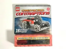 2008 Lego Klutz Crazy Action Contraptions 16 Projects Book READ