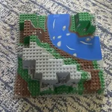 LEGO #6584: Raised Mountain/Canyon Baseplate 
