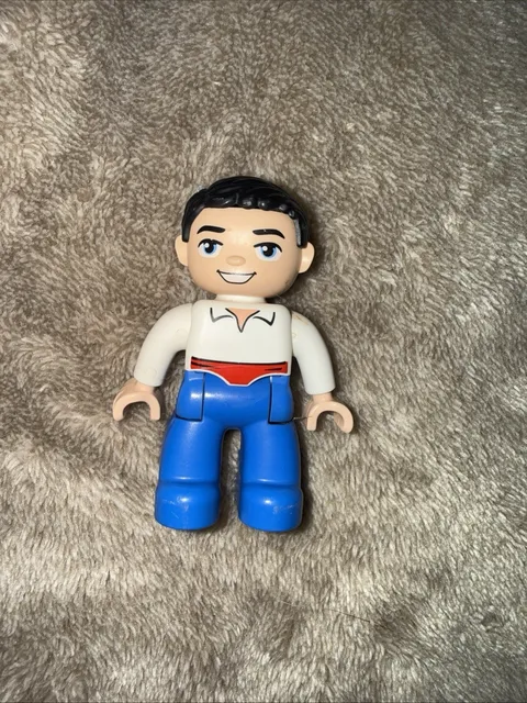 Duplo Lego Disney Prince Eric Blue/White Figure G4