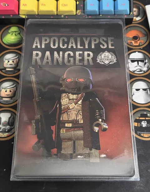 BrickMania Custom UV printed on official LEGO -  Apocalypse Ranger v1