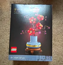 LEGO Botanicals 10369 Plum Blossom Botanical Collection 327 pcs Set Ages 18+