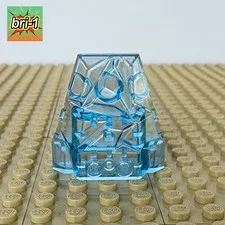 LEGO Ninjago Golden Weapons: 4 x 4 Trans Blue Wedge, 64867, 2260 ICE DRAGON 2011