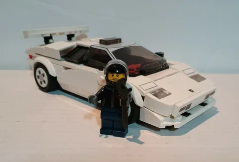 LEGO® Speed Champions 76908 Lamborghini Countach without Manual or Box Retired +
