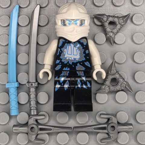 Lego Ninjago Minifigure NJO0159 Zane Airjitzu Possession