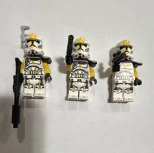 OFFICIAL LEGO Star Wars Clone Trooper 327th battalion Mini figures Lot of 3