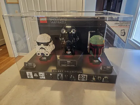 LEGO Star Wars Target Helmet Store Display Tie Fighter Pilot 75274 75276 75277 