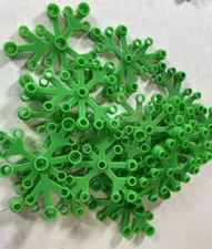Lego 17 Pieces - Green Plant - Trees - Leaves - 2” x 2” - FREE SHIPPING