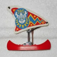 LEGO Islanders - Outrigger Canoe w/ Cloth Sail - From 6278 Enchanted Island 1994