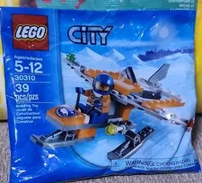 LEGO 30310 City Arctic Mini Airplane Polybag New Sealed Retired Winter NISB