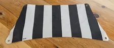 Lego Cloth Sail 30 x 15 Bottom with Black Thick Stripes Pattern sailbb07 6286