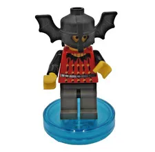 LEGO Bat Lord Minifigure Castle Fright Knights 6007 6097 6047 6099 No Shield