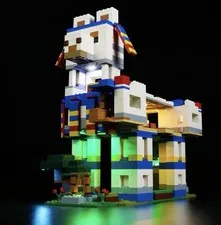VONADO LED Light Kit for LEGO Minecraft Llama Village 21188 Lights Only