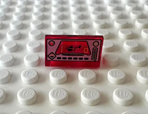 LEGO Panel 1 x 2 x 1 with Ogel Control Panel Pattern 4865pb006