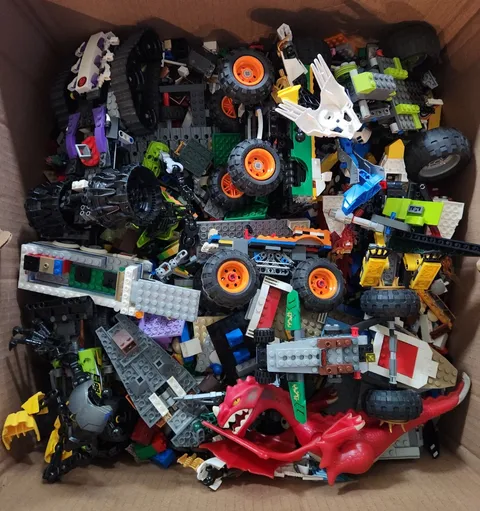 Bulk Lego Lot 45 lb Pounds - Bricks Partial Sets Star Wars Ninjago City Vehicles