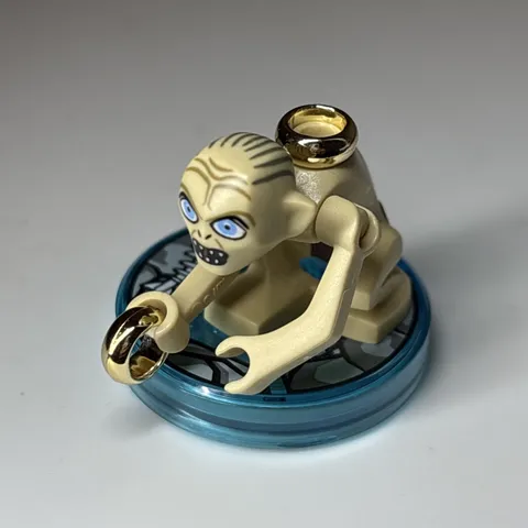 Lego Lord of Rings Minifigure Gollum & Dimensions Base Tag 71218 79000 lor031