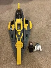 LEGO 75214 Star Wars Anakin's Jedi Starfighter 99% Complete NO MANUAL 