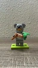 LEGO Minifigures Koala Costume Minifigure w/ Boomerang & Green Leaf