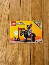 Lego Castle Black Knight (6009) Instruction Booklet Only