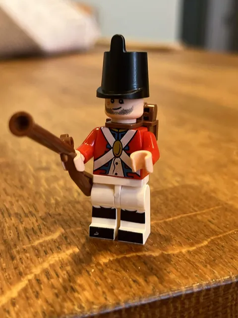 LEGO Napoleonic Era British Infantry Soldier Minifigure Custom New