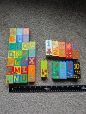 Lego Duplo Letters Alphabet & Numbers Lot Educational Toddler Blocks