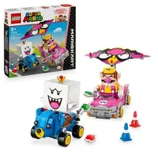LEGO Super Mario: Mario Kart – Wario & King Boo - Interactive Toy incl. 2 Cars &