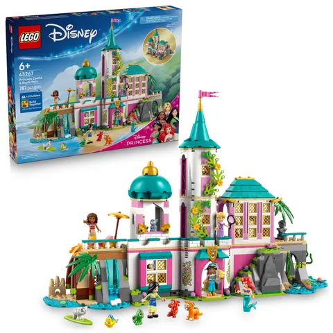LEGO Disney Princess Castle & Royal Pets 43267 NEW SEALED Ariel Moana Rapunzel