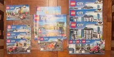 Lego City Instruction Manual Only Lot 60141, 60124, 60139 & 60100