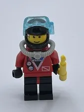 LEGO ®-Minifigur Town - Scuba Diver Taucher aus Sets 6441 6442  - div018 div018a