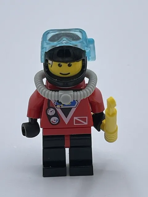 LEGO ®-Minifigur Town - Scuba Diver Taucher aus Sets 6441 6442  - div018 div018a