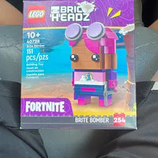 LEGO BrickHeadz Fortnite Brite Bomber 40728 Complete Set 151pcs 2024