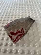 LEGO Windscreen 6x4x2 Round Dark Red Necrocraft Spatter 92279pb005 Set 76019