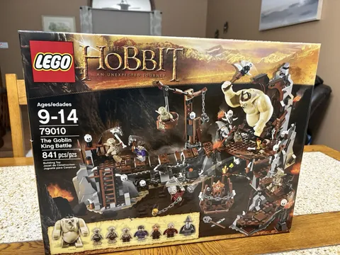 LEGO 79010 The Hobbit The Goblin King Battle, Brand New Factory Sealed!