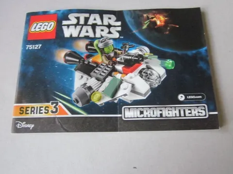 Lego Building Instructions Instruction Star Wars 75127 Micro Fighters Series 3