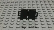 LEGO Minifig Black Suitcase Briefcase