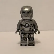Lego Iron Man Mark 2 Armor 76167 Trans-Clear Head Super Heroes Minifigure 