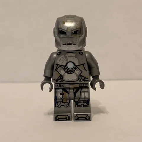 Lego Iron Man Mark 2 Armor 76167 Trans-Clear Head Super Heroes Minifigure 