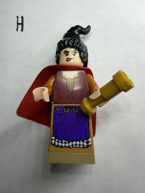 Lego New Mary Sanderson Minifigure From Disney Hocus Pocus Set 21341