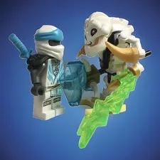 ZANE NINJA NINDROID NINJAGO LEGO + SAMUKAI (p) D