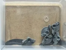 LEGO Parts - Dark Bluish Gray Projectile Launcher, Trigger - No 69755 - QTY 5