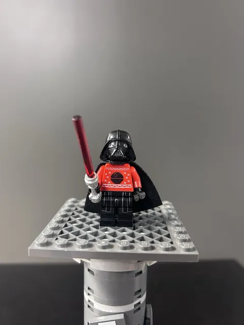 LEGO Star Wars Darth Vader Christmas Ugly Sweater Minifigure sw1121 With Cape