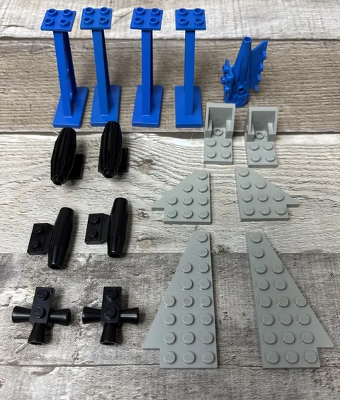 Lego Catalog Service Pack Pieces Space Jet & Wings Set 5173 Vintage 1987