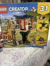 LEGO Creator 31116 Safari Wildlife Tree House 3 in 1 397 pcs Box 7+