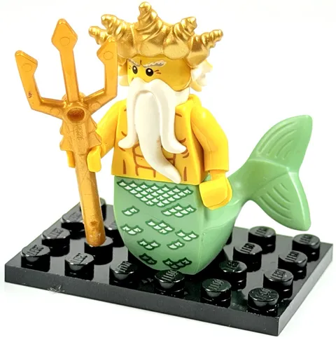 [LEGO] Series 7 Collectible *OCEAN KING* Minifigure 8831 Complete Very Good