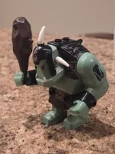 LEGO Giant Troll Big Fig Black Armour Castle Minifigure Ork